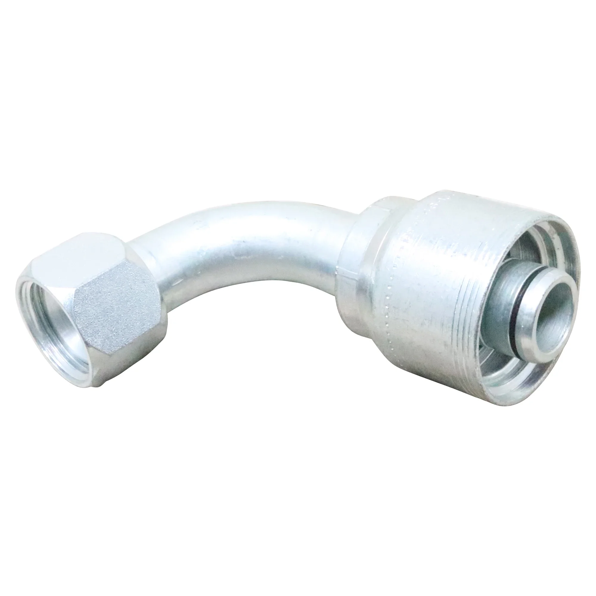 Aeroquip 1" Female JIC 90 Degree x 1", 4 Wire Hydraulic Hose Fitting