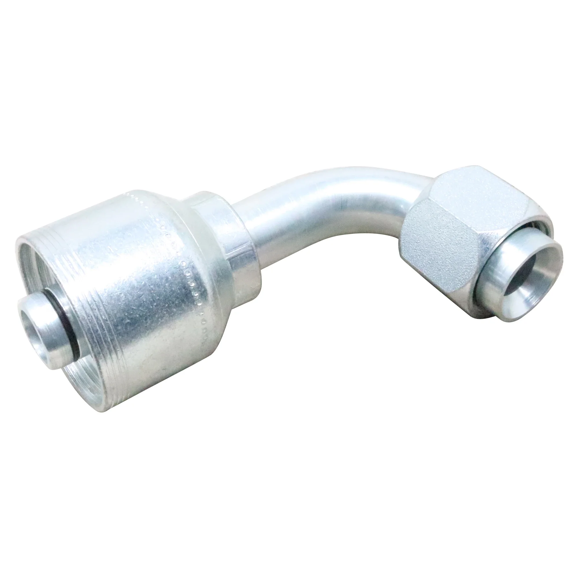 Aeroquip 3/4" Female JIC 90 Degree x 3/4", 4 Wire Hydraulic Hose Fitting