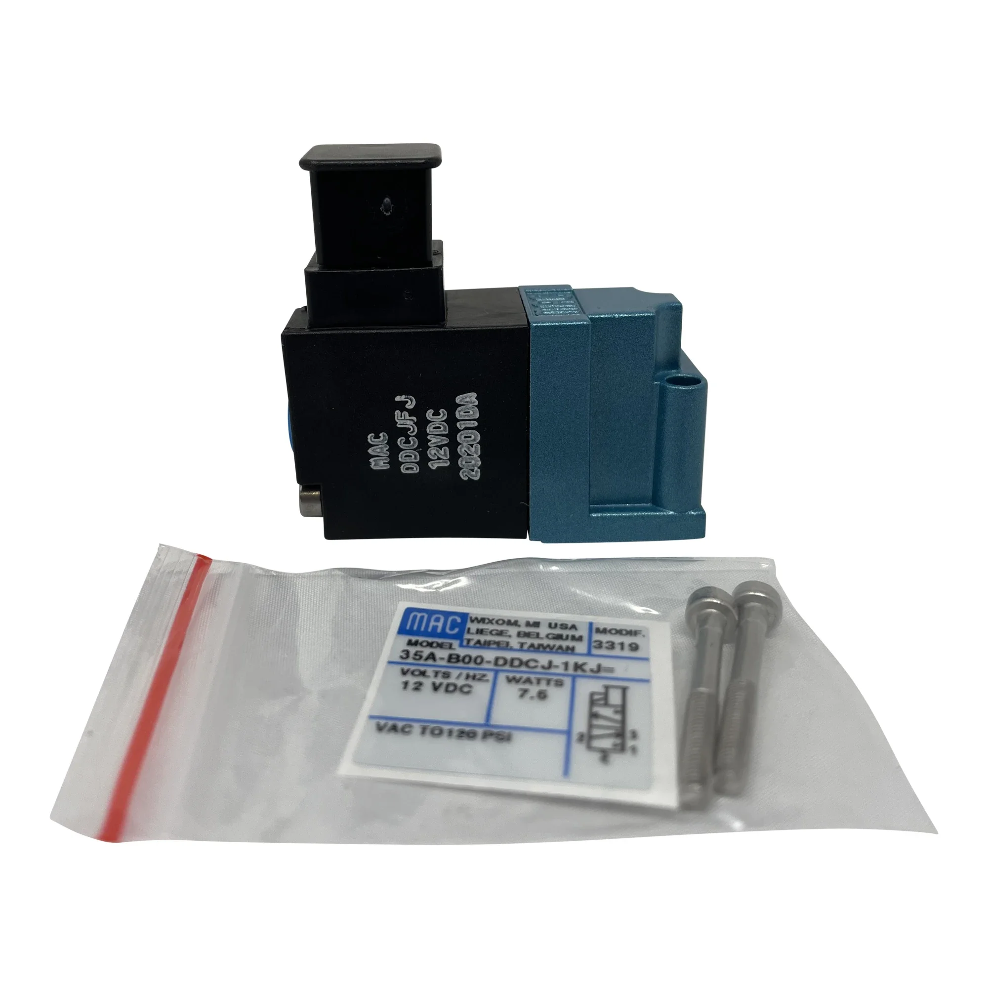 Wastebuilt® Replacement for McNeilus Airbank Mac Valve Assembly with Coil