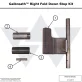 Galbreath™ Right Fold Down Stop (Flip Style) slider navigation image