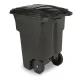Toter® 96 Gal. Trash Can with Smooth Wheels and Lid slider navigation image
